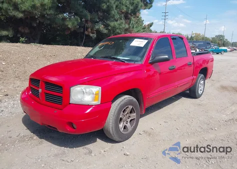 2006 Dodge Dakota Slt from USA, damaged, VIN 1D7HE48K56S572248